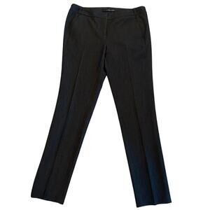 AMANDA + CHELSEA‎ Women's Charcoal Grey Flat Front Dress Pants Size 6